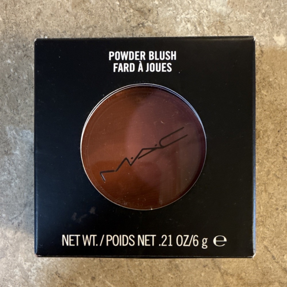MAC Powder Blush Pressed Powder Single 0.21 oz / 6g Talc Mica Titanium Dioxide